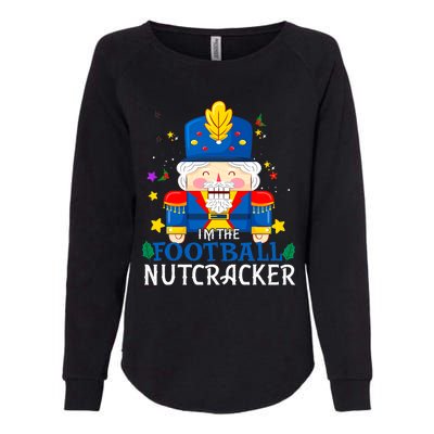 Football Nutcracker Matching Family Group Christmas Party Pj Womens California Wash Sweatshirt