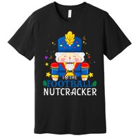 Football Nutcracker Matching Family Group Christmas Party Pj Premium T-Shirt