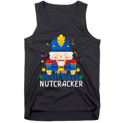 Football Nutcracker Matching Family Group Christmas Party Pj Tank Top