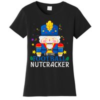 Football Nutcracker Matching Family Group Christmas Party Pj Women's T-Shirt