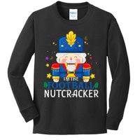 Football Nutcracker Matching Family Group Christmas Party Pj Kids Long Sleeve Shirt