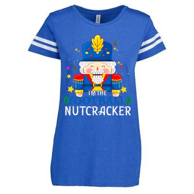 Football Nutcracker Matching Family Group Christmas Party Pj Enza Ladies Jersey Football T-Shirt