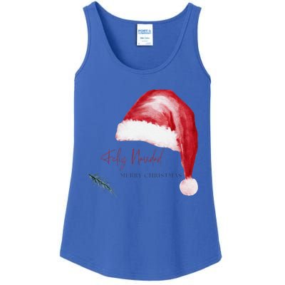 Feliz Navidad Merry Christmas Spanish Ladies Essential Tank