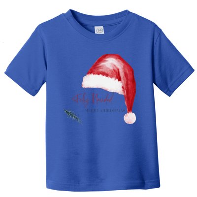 Feliz Navidad Merry Christmas Spanish Toddler T-Shirt