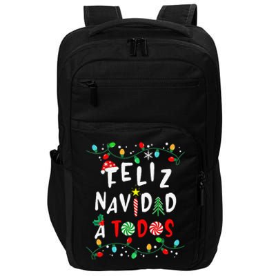 Feliz NavidadFunny Mexican Christmas In Spanish Gift Impact Tech Backpack