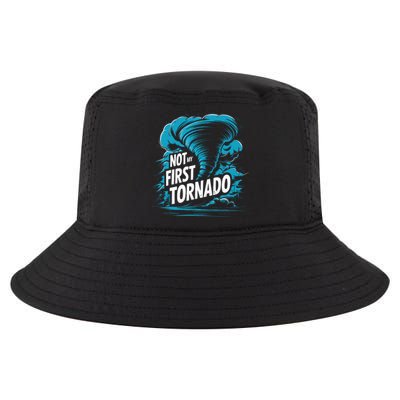 Funny Not My First Tornado Storm Seeker Cool Comfort Performance Bucket Hat