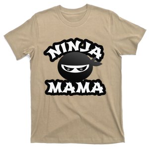 Funny Ninja Mama Multitasking WAHM Baby Birthday New Mom Copy T-Shirt