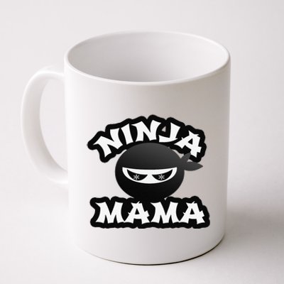 Funny Ninja Mama Multitasking WAHM Baby Birthday New Mom Copy Coffee Mug