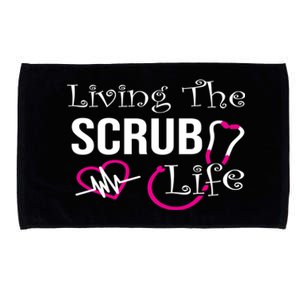 Funny Nurse Nursing Medical Cna Nurses Gift Microfiber Hand Towel