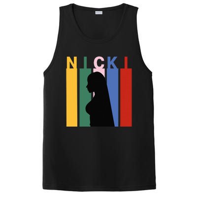 First Name Nicki Personalized I Love Nicki Girl PosiCharge Competitor Tank