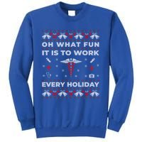 Funny Nurse Nursing Doctor Ugly Christmas Gift Swea Sweatshirt