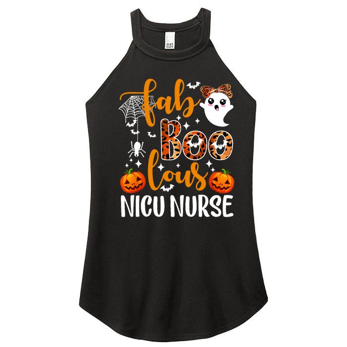 Faboolous Nicu Nurse Funny Nicu Nurse Halloween Boo Boo Crew Women’s Perfect Tri Rocker Tank