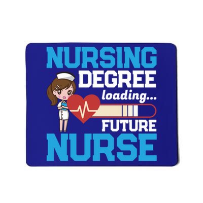 Future Nurse Nursing Degree Loading Nurses Profession Cool Gift Mousepad