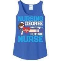 Future Nurse Nursing Degree Loading Nurses Profession Gift Ladies Essential Tank