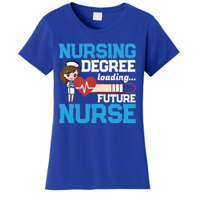 Future Nurse Nursing Degree Loading Nurses Profession Gift Women's T-Shirt