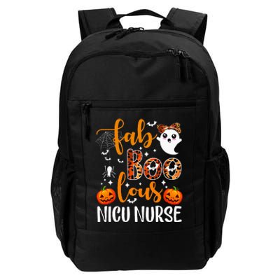 Faboolous Nicu Nurse Funny Nicu Nurse Halloween Boo Boo Crew Daily Commute Backpack