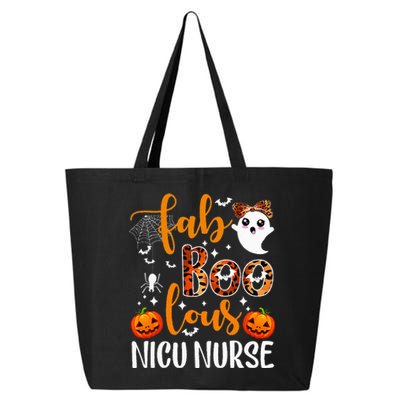 Faboolous Nicu Nurse Funny Nicu Nurse Halloween Boo Boo Crew 25L Jumbo Tote