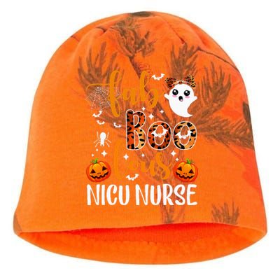 Faboolous Nicu Nurse Funny Nicu Nurse Halloween Boo Boo Crew Kati - Camo Knit Beanie