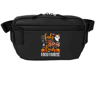 Faboolous Nicu Nurse Funny Nicu Nurse Halloween Boo Boo Crew Crossbody Pack