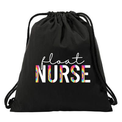 Float Nurse Nursing Tie Dye Float Pool Nurse Gift Drawstring Bag