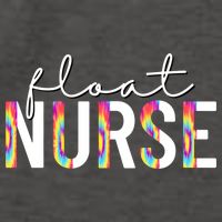 Float Nurse Nursing Tie Dye Float Pool Nurse Gift Vector Backpack