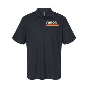 Fallon Nv Nevada Funny City Home Roots Gift Retro 70s 80s Softstyle Adult Sport Polo