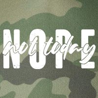Funny NOPE Not Today Legacy Tie Dye Trucker Hat