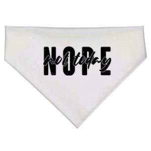 Funny NOPE Not Today USA-Made Doggie Bandana