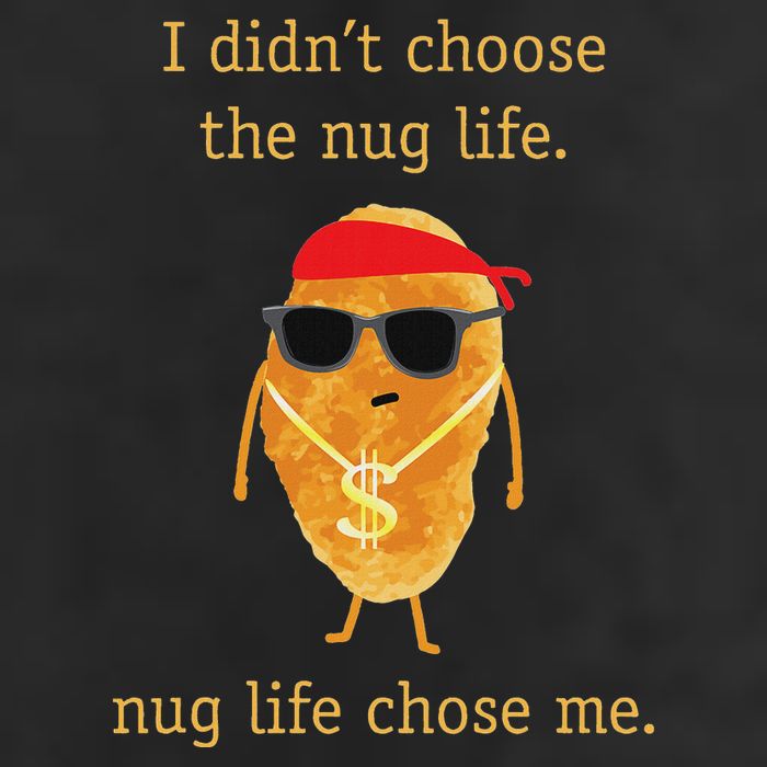 Funny Nugge Nug Life Chicken Nugget Knit Cap Winter Beanie
