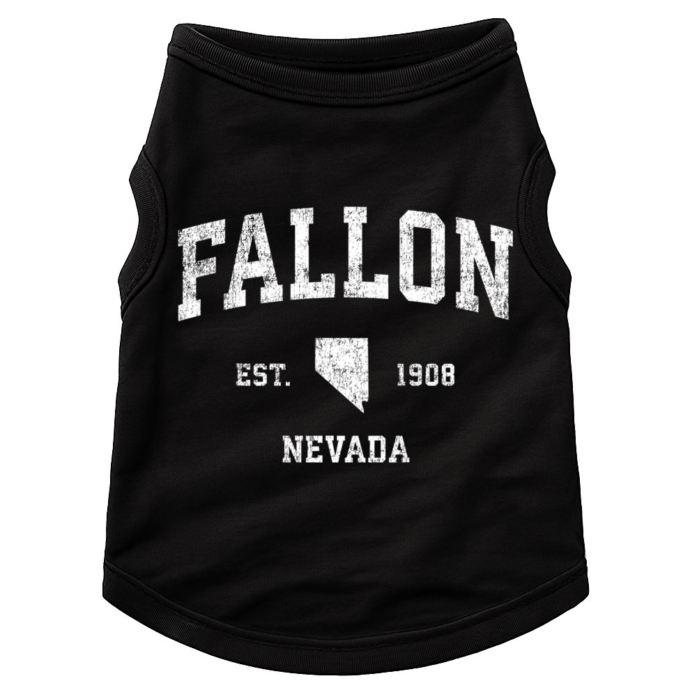 Fallon Nevada Nv Vintage Athletic Sports Doggie Tank