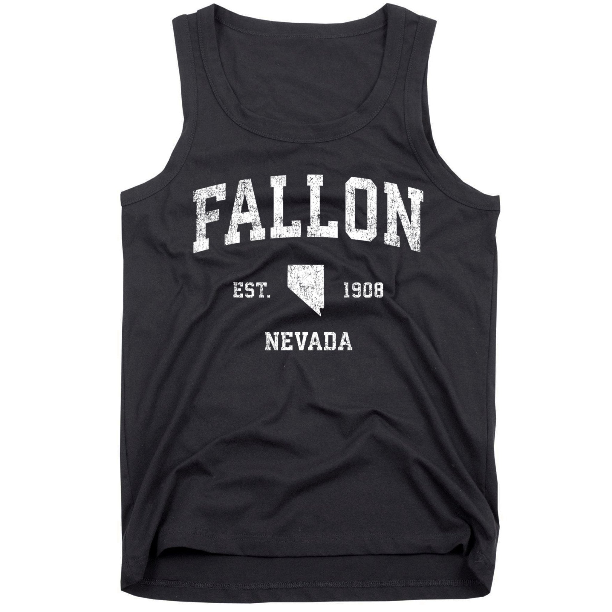 Fallon Nevada Nv Vintage Athletic Sports Tank Top