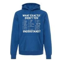 Funny Nurse Nurse Shorthand Nurse Acronyms Nursing School Gift Premium Hoodie