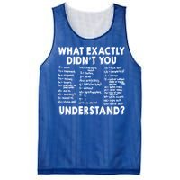 Funny Nurse Nurse Shorthand Nurse Acronyms Nursing School Gift Mesh Reversible Basketball Jersey Tank