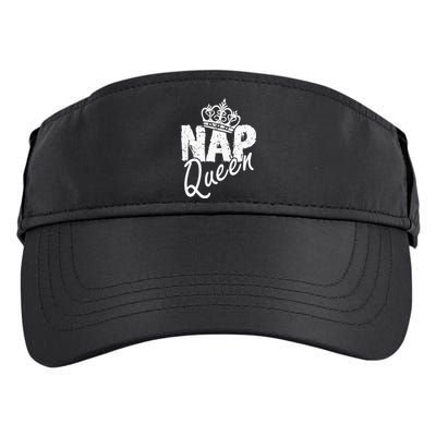 Funny National Napping Day for Nap Queen Nap Lover Adult Drive Performance Visor