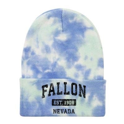 Fallon Nevada Nv Vintage Sports Tie Dye 12in Knit Beanie