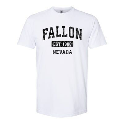 Fallon Nevada Nv Vintage Sports Softstyle® CVC T-Shirt