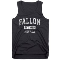 Fallon Nevada Nv Vintage Sports Established Tank Top