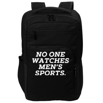 Funny No One Watches M.E.N.S Sports Impact Tech Backpack