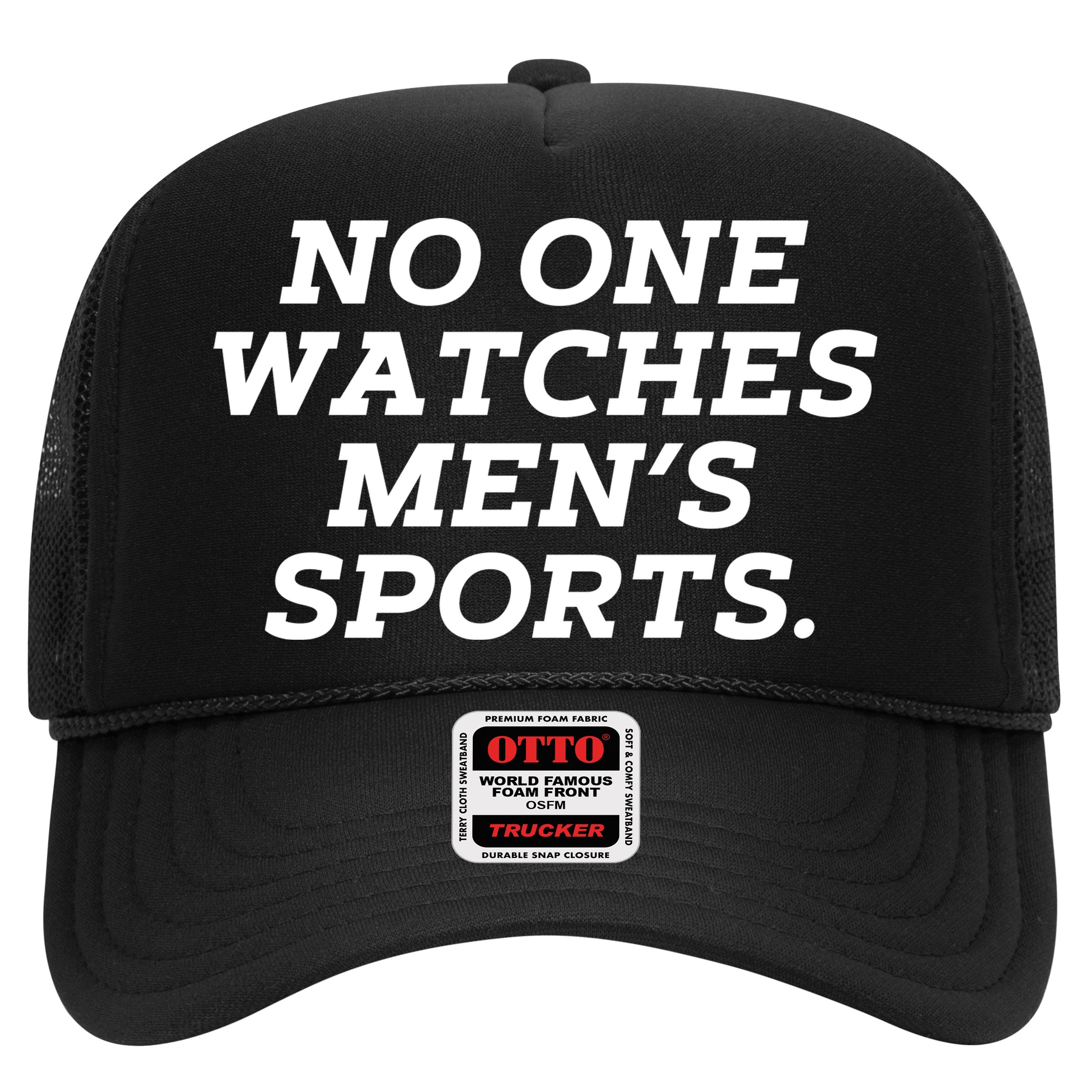 Funny No One Watches M.E.N.S Sports Hat