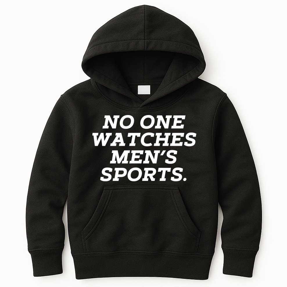 Funny No One Watches M.E.N.S Sports Kids Hoodie