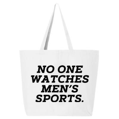 Funny No One Watches M.E.N.S Sports 25L Jumbo Tote