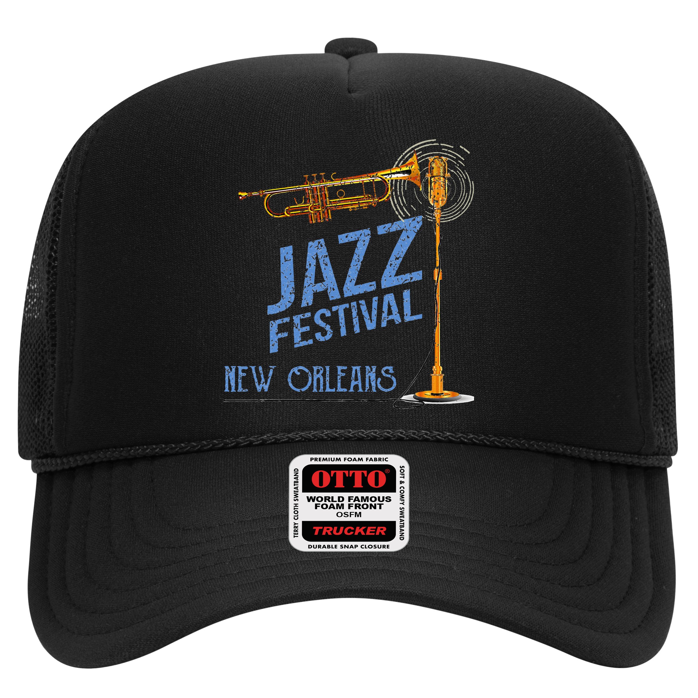 Funny New Orleans Festival Of Jazz Music Louisiana Gifts Hat