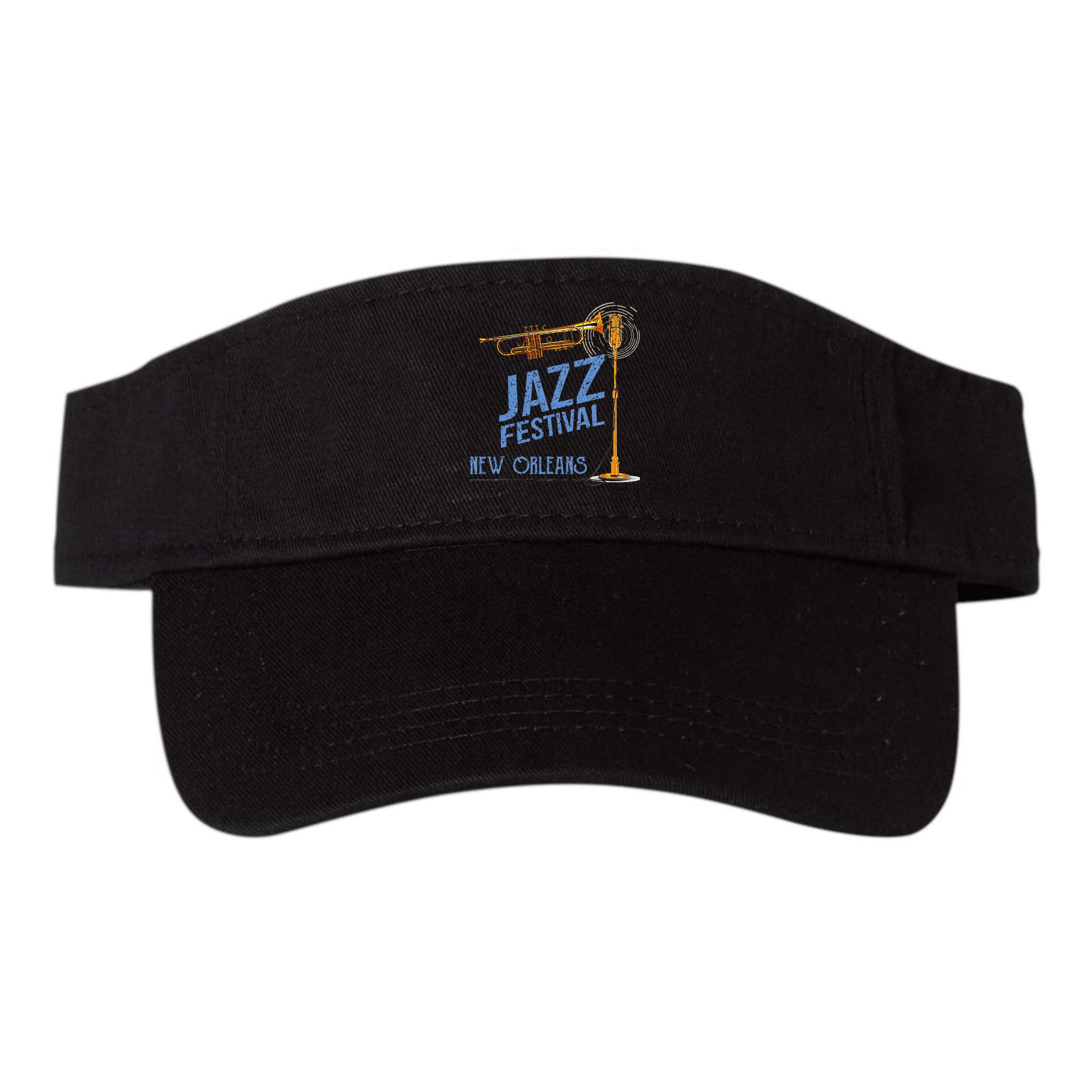 Funny New Orleans Festival Of Jazz Music Louisiana Gifts Visor