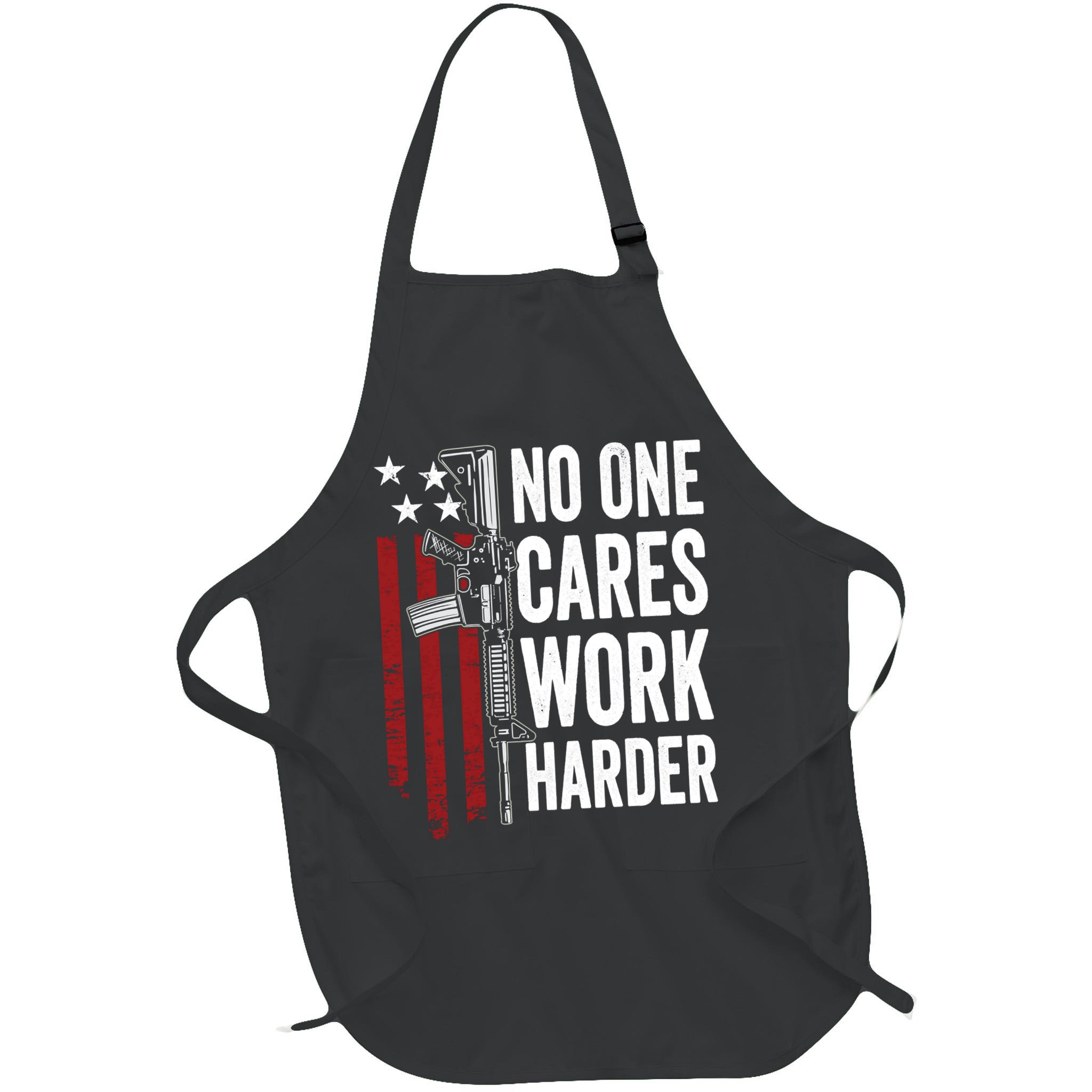 Funny No One Cares Work Harder Meme Nobody Cares Work Harder Motivation Shirt Apron