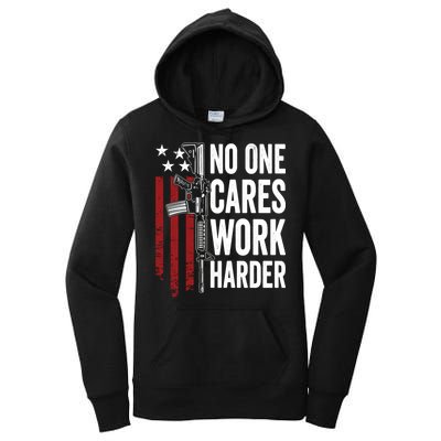 Funny No One Cares Work Harder Meme Nobody Cares Work Harder Motivation Shirt Women's Pullover Hoodie