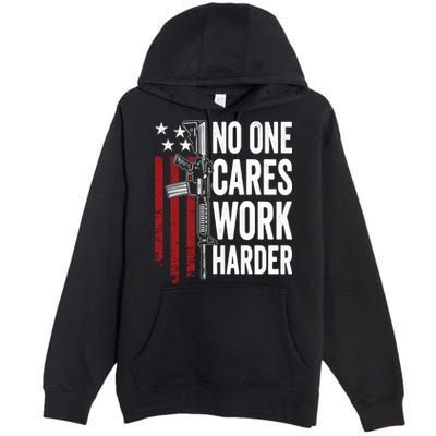 Funny No One Cares Work Harder Meme Nobody Cares Work Harder Motivation Shirt Premium Pullover Hoodie