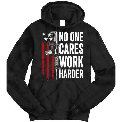 Funny No One Cares Work Harder Meme Nobody Cares Work Harder Motivation Shirt Tie Dye Hoodie