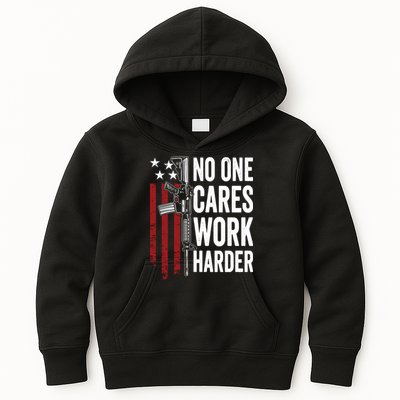 Funny No One Cares Work Harder Meme Nobody Cares Work Harder Motivation Shirt Kids Hoodie