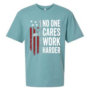 Funny No One Cares Work Harder Meme Nobody Cares Work Harder Motivation Shirt Sueded Cloud Jersey T-Shirt