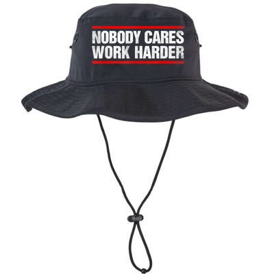 Funny No One Cares Work Harder Meme No One Cares Work Harder Motivational Quote Bucket Hat